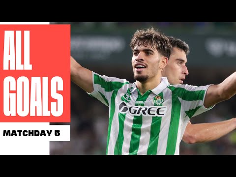 TODOS LOS GOLES de la JORNADA 5 de LALIGA EA SPORTS 2024/25