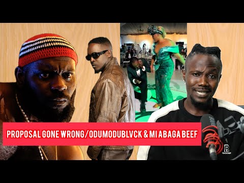 Odumodublvck & MI Abaga's Music Industry Beef Explained/Proposal Gone Wrong With A Slap