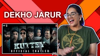 Kuttey Official Trailer REACTION | Arjun | Tabu | Naseeruddin | Konkona | Neha M.