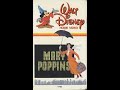 Opening And Closing To Mary Poppins VHS 1980