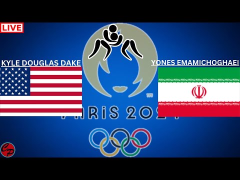 2024 PARIS OLYMPICS USA KYLE DOUGLAS DAKE vs IRAN YONES EMAMICHOGHAEI MENS WRESLING LIVE GAME CAST