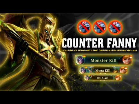 Hack Rank Pakai Hyper Alpha Melawan Fanny Pasti Menang - Tips & Trick Hyper Alpha | Mobile Legend
