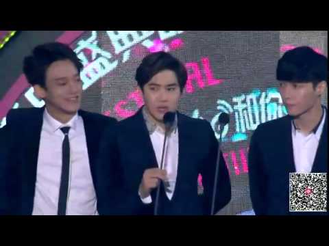 [ENG] 141213 MIGU Music Awards Asia's Most Popular Group EXO