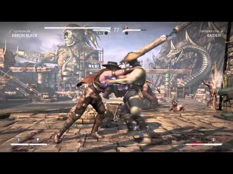 Mortal Kombat X Erron Black Brutality Tunnel Vision