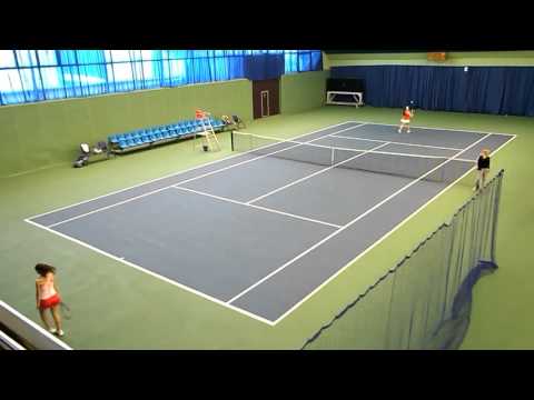 От Бориса теннис. 2016.03.28. часть 10. Алешина Ксения - TIKHONKO Ekaterina (BLR)