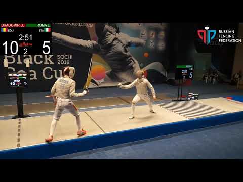 Black Sea Cup 2018 SM T4 Dragomir (ROU) - Roma (ITA)