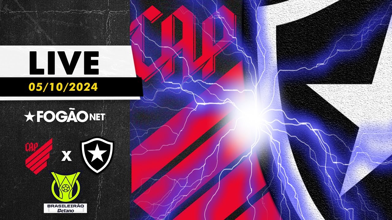 LIVE | Pré-jogo de Athletico-PR x Botafogo, pela 29ª rodada do Campeonato Brasileiro