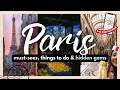 BEST THINGS TO DO IN PARIS FOR FIRST TIMERS W/ MAP (2024) | 20+ Must-Dos, Hidden Gems & More!