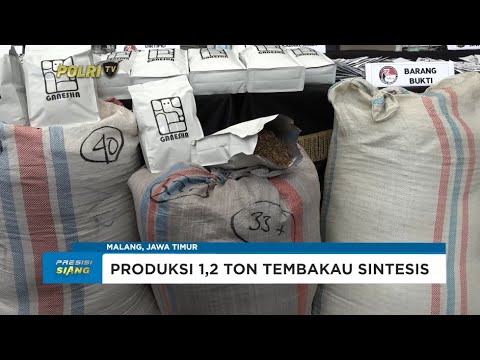 PABRIK NARKOBA SINTETIS DI MALANG MAMPU PRODUKSI 1,2 TON PER HARI