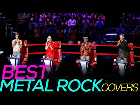BEST METAL ROCK COVERS ON THE VOICE | TOP 5 AUDITIONS | World Of Talent Official |