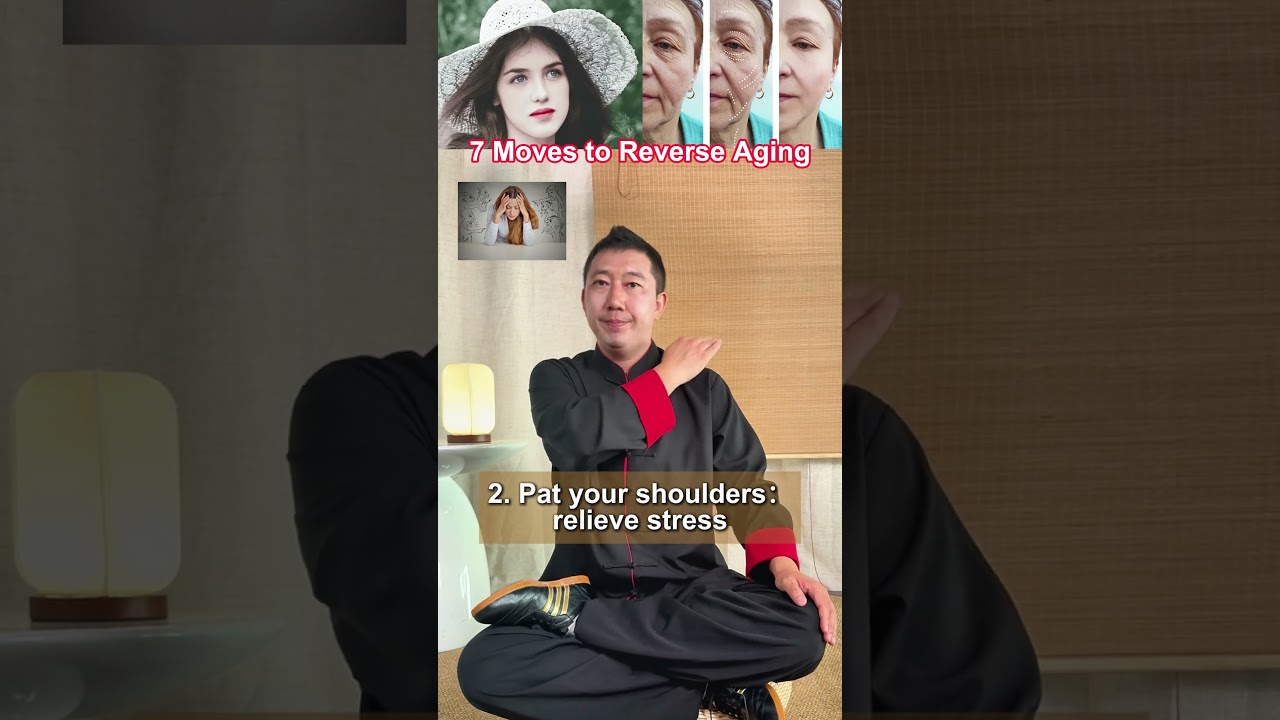 7 Moves to Reverse Aging #antiaging #wellness #kungfu #health #karate #reallifehacks #healing