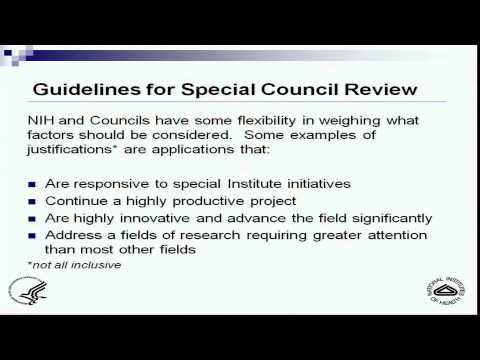 NIH Policy on Applicants With More Than $1.5 Million in Grant Support - Bettie Graham