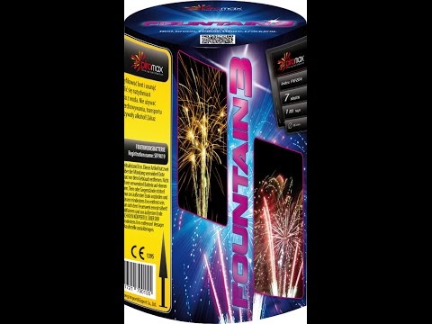 PXF204 Fountain 3 7 Schuss 6015-PXF204 von Piromax www.pyrothron.com