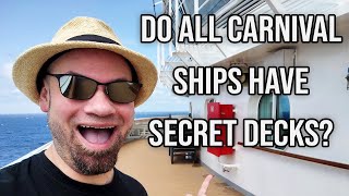 Do All Carnival Ships Have Hidden Decks