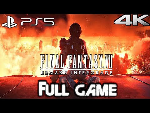 FINAL FANTASY VII REMAKE INTERGRADE YUFFIE PS5 Gameplay Walkthrough FULL GAME (4K 60FPS)