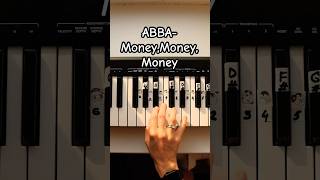 🎹ABBA: MONEY MONEY MONEY| piano tutorial #piano #tutorial #lessons #abba #money