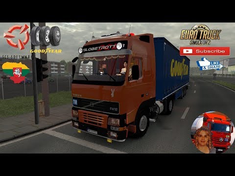 Euro Truck Simulator 2 (1.35) VOLVO FH12 MK1 ETS2 1.35.x Goodyear Roll-Out event + DLC's & Mods
