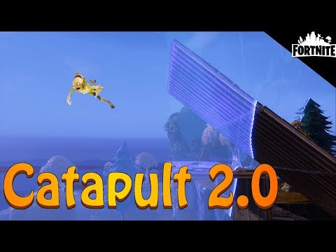 FORTNITE - Catapult 2.0 And Basketball Hoop Trap Video