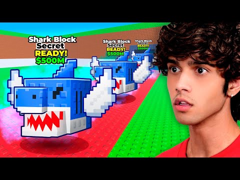 I Got 100 SHARK LUCKY BLOCKS in Steal a Brainrot...