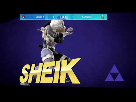 SOS13 Losers Finals - Junior Z (Roy) vs SAK|Saiki (Sheik)