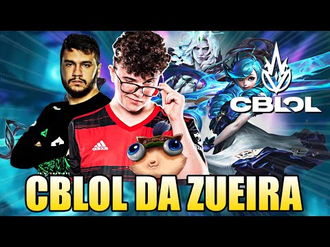 VIEGO E GWEN QUEBRANDO O CBLOL E GALA BRASILEIRO - CBLOL DA ZUEIRA