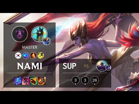 Nami Support vs Braum - KR Master Patch 11.19