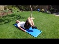 One Minute Workout Day 25 Abs Exercise Pendulum With Peter Moorhead