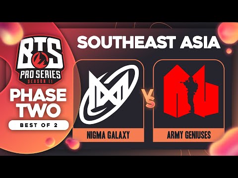 NGX.SEA vs Army Geniuses Game 1 - BTS Pro Series 11 SEA: Groups w/ MLPDotA & johnxfire