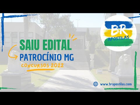 Apostila PREFEITURA DE PATROCÍNIO MG 2022 Educador Cuidador Social - EDITAL PUBLICADO