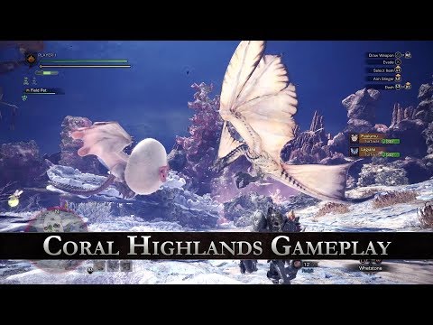 Monster Hunter: World - Coral Highlands Gameplay thumbnail