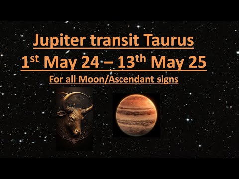 Jupiter transit Taurus | 1st May 2024 to 13th May 2025 | Predictions for all zodiac signs