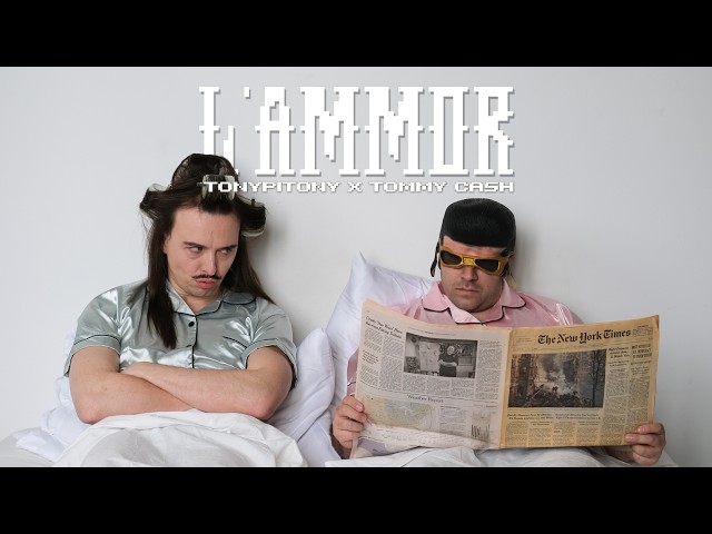 Tonypitony & Tommy Cash  aus Italien mit 'L'ammor ' (jetzt ansehen!) | Rap Dance!