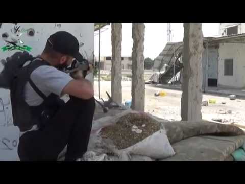 استهداف عناصر قوات النظام على أطراف مدينة مورك في ريف حماة من قبل ألية فجر الحرية