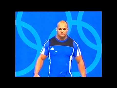 Milen Dobrev 187 5 kg Snatch 2004 OG