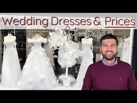 Wedding dress shopping Istanbul