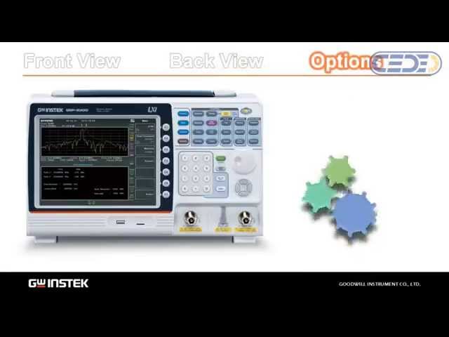 Vídeo relacionado con Gw Instek - Gsp-730 analizador de espectro, analizador de espectro, gama de frecuencias de 150 khz - 3 ghz de ancho de banda (rbw) 30/100/300