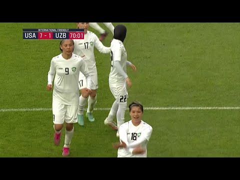 USWNT vs. Uzbekistan: Aziza Norboeva Goal
