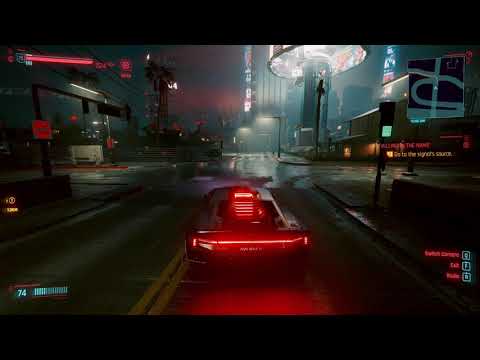 Cyberpunk 2077 Green Tint Removal Mod Test