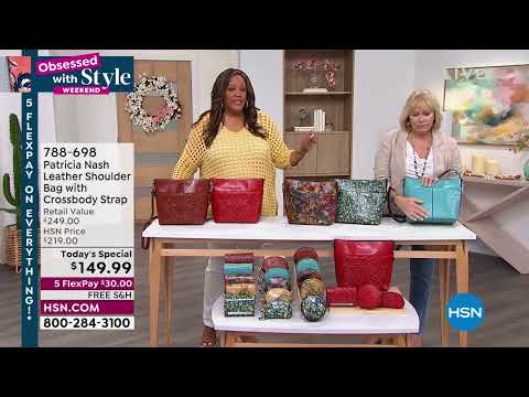 HSN | Patricia Nash Handbags & Accessories - All On Free Shipping 05.15.2022 - 04 PM