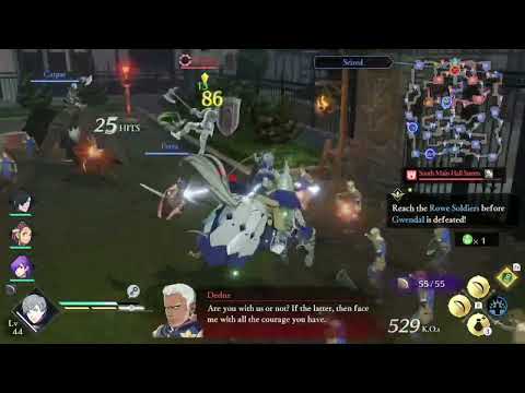 Ashe dialogue with the Blue Lions in Arianrhod | Scarlet Blaze | Fire Emblem Warriors: Three Hopes