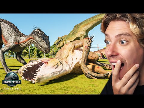 Jurassic World Evolution 3 Carnivore Battle Royale!!!!!! (WHO IS KING?!)