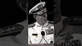 Make Your Bed: Admiral William McRaven&#39;s Inspirational Speech on the Power of Small Actions #shorts