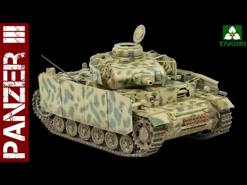 Takom Panzer III Ausf N (1/35 scale model kit) - Painting and weathering