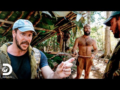 Joe encounters a primitive way of life | Challenge x 2 | Discovery Channel in Spanish