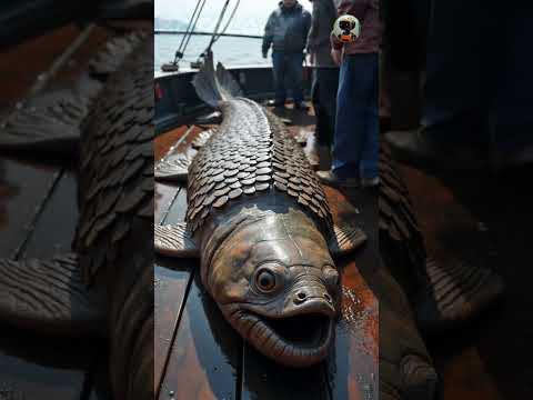 Rare 400 Pound Living Fossil Caught By Fishermen
