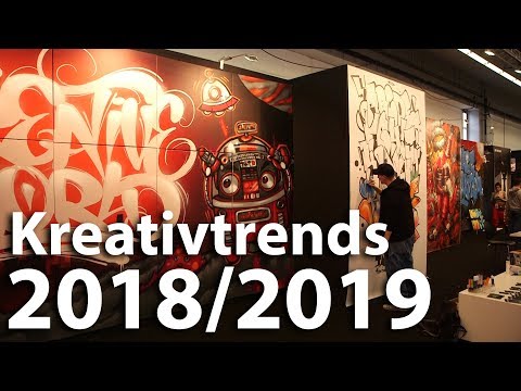Kreativtrends 2018/2019, Basteltrends und DIY Tipps, creativeworld Frankfurt