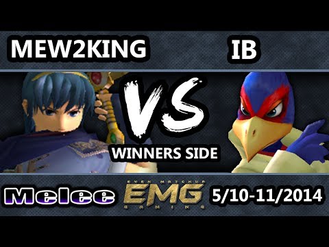 GOML - CT EMP | Mew2King (Sheik, Marth) Vs. IB (Falco, Marth) SSBM Winners Quarters - Smash Melee