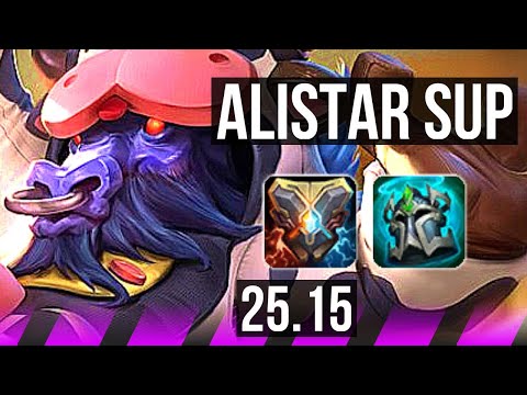 ALISTAR & Sivir vs PANTHEON & Senna (SUP) | KR Challenger | 25.15