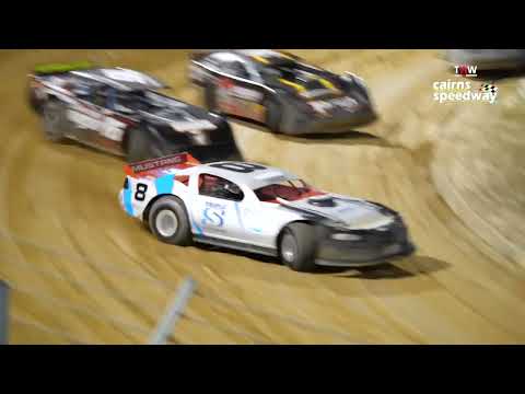 July 23 at TWW Cairns Speedway - Super Sedans heat 2