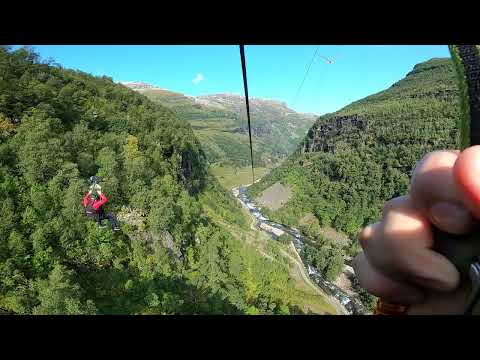 The Flåm Zipline